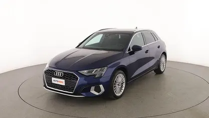 Usata Audi A3 Advanced 110 CV (80 kW) 2023 Blu Berlina