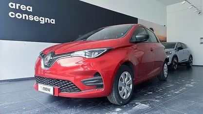 Usata Renault Zoe Life 80 kW (109 CV) 2020 Rosso Utilitaria