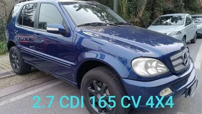 Blu/azzurro Usata 2002 Mercedes ML270 SUV | 6900 € (Cara)
