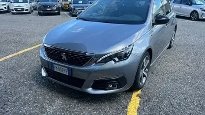 Usata Peugeot 308 GT-line 131 CV (96 kW) 2018 Grigio Utilitaria
