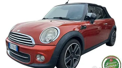 Usata Mini Cooper Cabriolet 122 CV (89 kW) 2010 Arancione Cabrio