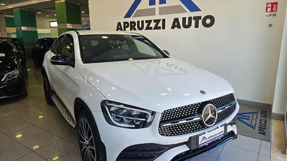 Usata Mercedes GLC220 Premium 194 CV (142 kW) 2021 Bianco Coupé