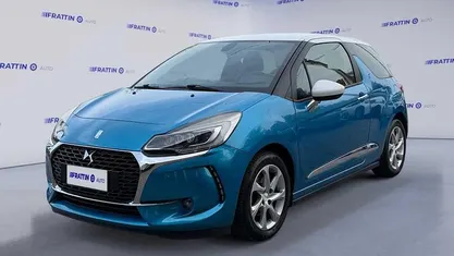 Usata DS Automobiles DS3 So Chic 2017 Azzurro Utilitaria