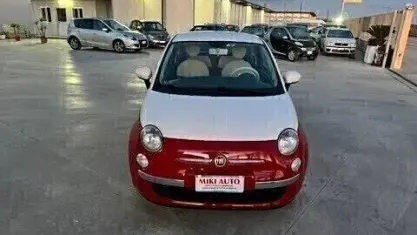 Usata Fiat 500 Lounge 70 CV (51 kW) 2011 Rosso Berlina