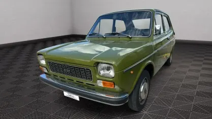 Usata Fiat 127 47 CV (34 kW) 1970 Verde Berlina