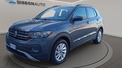 Gebraucht VW T-Cross Style 95 PS (69 kW) 2021 Grau SUV