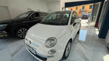 Usata Fiat 500 Lounge 95 CV (69 kW) 2010 Bianco Berlina