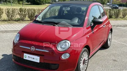 Usata Fiat 500C Pop Star 95 CV (69 kW) 2013 Rosso Cabrio