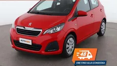 Rosso Usata 2021 Peugeot 108 Active Due volumi | 9799 € (Buon prezzo)