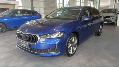 Usata Skoda Superb Selection 150 CV (110 kW) 2024 Blu pastello Station wagon