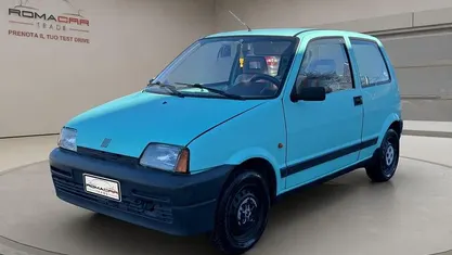 Usata Fiat Cinquecento Young 39 CV (28 kW) 1998 Azzurro Utilitaria