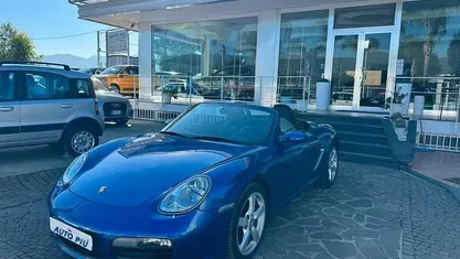Usata Porsche Boxster 240 CV (176 kW) 2008 Blu Cabrio