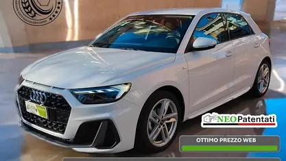 Usata Audi A1 Sportback S-Line 95 CV (69 kW) 2021 Bianco Utilitaria
