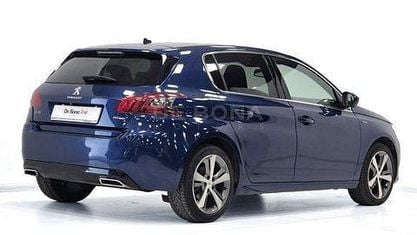 Usata Peugeot 308 GT-line 131 CV (96 kW) 2018 Azzurro Utilitaria