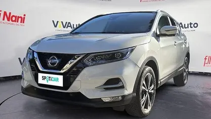 Bianco Usata 2018 Nissan Qashqai Tekna SUV | 15.450 € (Buon prezzo)