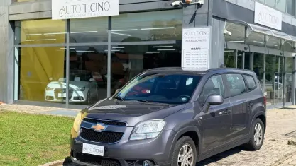 Usata Chevrolet Orlando LT 141 CV (103 kW) 2011 Marrone Monovolume