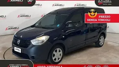 Usata Dacia Dokker 90 CV (66 kW) 2017 Nero Monovolume