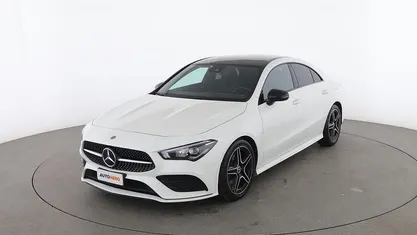 Bianco Usata 2019 Mercedes CLA200 Premium Tre volumi | 25.499 € (Buon prezzo)