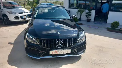 Usata Mercedes C220 Exclusive 170 CV (125 kW) 2015 Nero Berlina