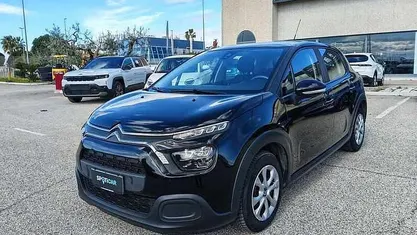 Usata Citroën C3 Feel 102 CV (75 kW) 2021 Nero Utilitaria