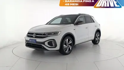 Usata VW T-Roc R-line 150 CV (110 kW) 2023 Bianco SUV