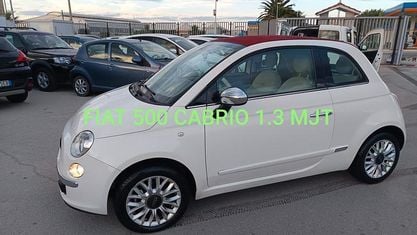 Usata Fiat 500C 95 CV (69 kW) 2014 Bianco Cabrio