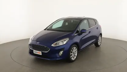 Usata Ford Fiesta Titanium 86 CV (63 kW) 2018 Blu Utilitaria