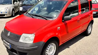Usata Fiat Panda Active 75 CV (55 kW) 2008 Rosso Utilitaria