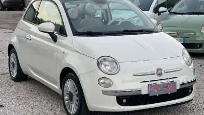 Usata Fiat 500C Rock 69 CV (50 kW) 2011 Bianco Cabrio