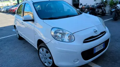 Usata Nissan Micra Acenta 80 CV (58 kW) 2012 Bianco Utilitaria