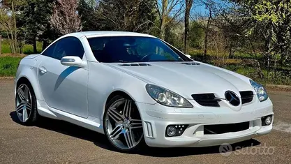 Usata Mercedes SLK350 AMG 271 CV (199 kW) 2006 Bianco Cabrio