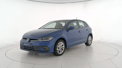 Usata VW Polo Style 95 CV (69 kW) 2023 Reef blue metallizzato Utilitaria