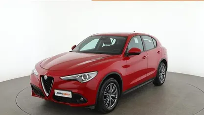 Usata Alfa Romeo Stelvio Business 190 CV (139 kW) 2021 Rosso SUV