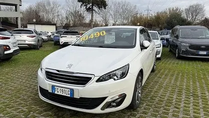 Bianco Usata 2016 Peugeot 308 GT-line Due volumi | 9490 € (Buon prezzo)