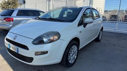 Usata Fiat Punto Lounge 77 CV (56 kW) 2014 Bianco Utilitaria