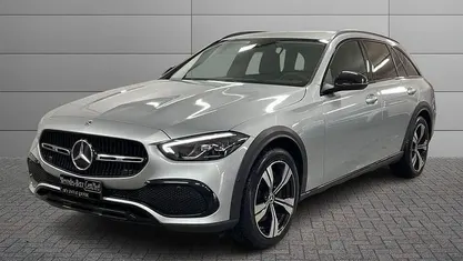 Usata Mercedes C220 Premium 200 CV (147 kW) 2022 Argento polare Station wagon