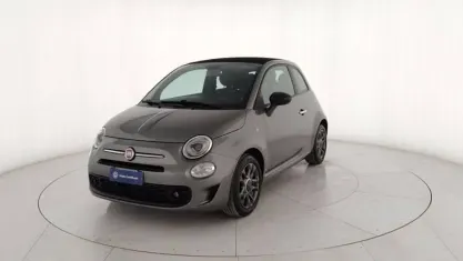 Usata Fiat 500C Sport 69 CV (50 kW) 2021 Grigio Cabrio