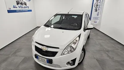 Usata Chevrolet Spark LS 68 CV (50 kW) 2012 Bianco Utilitaria