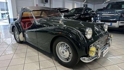 Usata Triumph TR3 99 CV (72 kW) 1960 Verde Cabrio