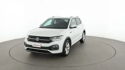 Usata VW T-Cross R-line 110 CV (80 kW) 2021 Bianco SUV
