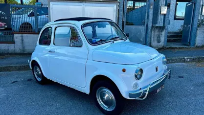Usata Fiat 500 18 CV (13 kW) 1970 Bianco Utilitaria