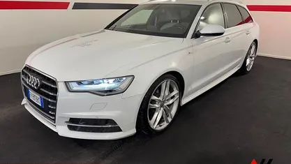 Usata Audi A6 S-line plus 218 CV (160 kW) 2018 Bianco Berlina