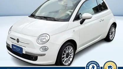 Bianco pastello Usata 2013 Fiat 500C Lounge Cabrio | 9400 € (Cara)