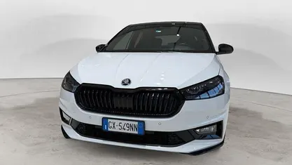 Usata Skoda Fabia Monte Carlo 95 CV (69 kW) 2024 Bianca tetto nero Utilitaria