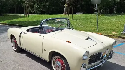 Usata Fiat 1100 44 CV (32 kW) 1950 Bianco Cabrio