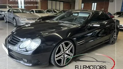 Käytetty Mercedes SL500 AMG 306 HP (225 kW) 2002 Musta Avoauto