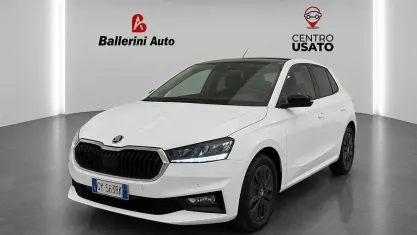 Usata Skoda Fabia Monte Carlo 80 CV (58 kW) 2025 Bianco Utilitaria
