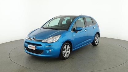 Begagnad Citroën C3 Exclusive 82 HK (60 kW) 2016 Blå Halvkombi