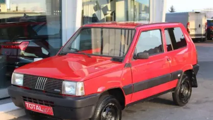 Usata Fiat Panda 4x4 50 CV (36 kW) 1991 Rosso Utilitaria
