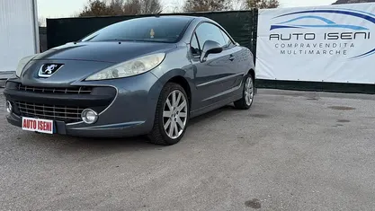 Usata Peugeot 207 CC 120 CV (88 kW) 2009 Verde Cabrio